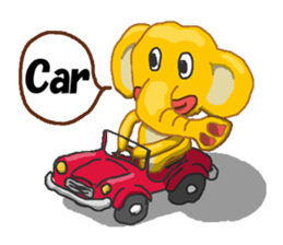 Aikari Elephant for English sticker #5983472
