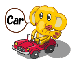 Aikari Elephant for English sticker #5983472
