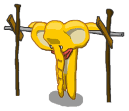 Aikari Elephant for English sticker #5983475