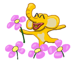 Aikari Elephant for English sticker #5983476