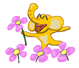 Aikari Elephant for English sticker #5983476