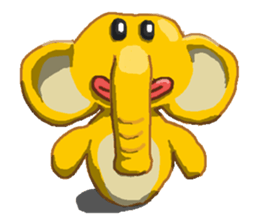 Aikari Elephant for English sticker #5983479