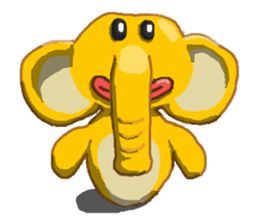 Aikari Elephant for English sticker #5983479