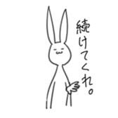 Rabbit:) sticker #5983574