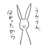 Rabbit:) sticker #5983594