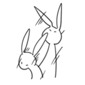 Rabbit:) sticker #5983597