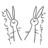 Rabbit:) sticker #5983598