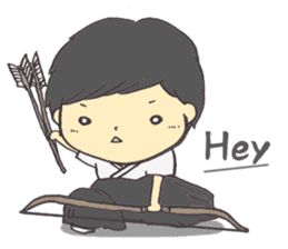 Japanese archery sticker 2(English ver.) sticker #5983868