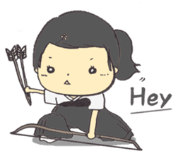 Japanese archery sticker 2(English ver.) sticker #5983869