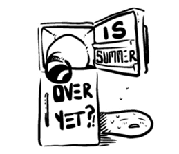 SNOWBOARDING Raccoon sticker #5984071