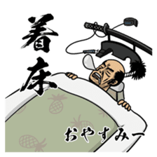 samurai surfin sticker #5984321