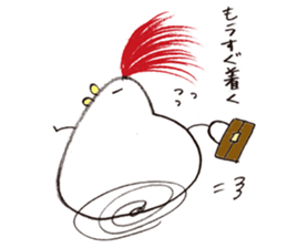 Funky chicken sticker #5984881