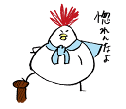 Funky chicken sticker #5984912