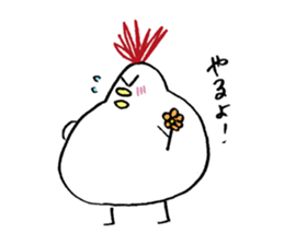 Funky chicken sticker #5984917