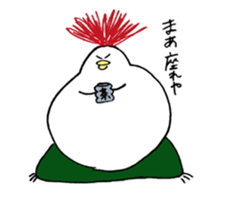 Funky chicken sticker #5984918