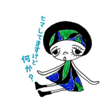 Big sister Shimeji sticker #5984990