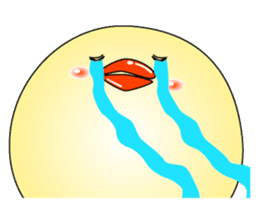 The chick which is one's own pace sticker #5985045