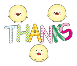 The chick which is one's own pace sticker #5985051