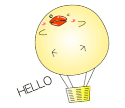 The chick which is one's own pace sticker #5985060