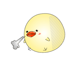 The chick which is one's own pace sticker #5985064