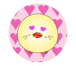 The chick which is one's own pace sticker #5985072