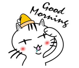 moxa-cat Bunta (English Vol.1) sticker #5985361