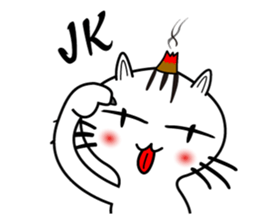 moxa-cat Bunta (English Vol.1) sticker #5985362