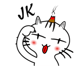 moxa-cat Bunta (English Vol.1) sticker #5985362