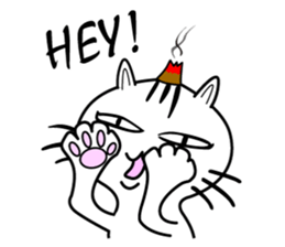 moxa-cat Bunta (English Vol.1) sticker #5985363