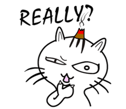 moxa-cat Bunta (English Vol.1) sticker #5985367