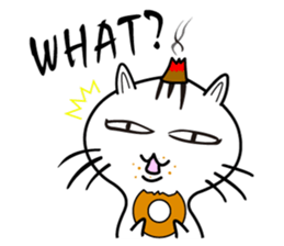 moxa-cat Bunta (English Vol.1) sticker #5985369