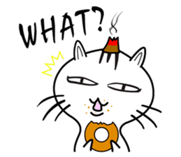 moxa-cat Bunta (English Vol.1) sticker #5985369