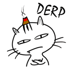 moxa-cat Bunta (English Vol.1) sticker #5985372