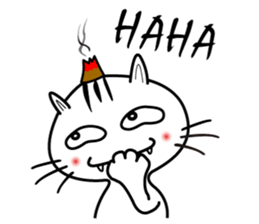 moxa-cat Bunta (English Vol.1) sticker #5985374