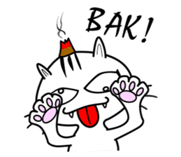moxa-cat Bunta (English Vol.1) sticker #5985375