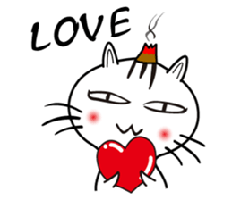 moxa-cat Bunta (English Vol.1) sticker #5985379