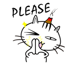 moxa-cat Bunta (English Vol.1) sticker #5985380