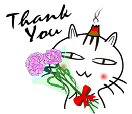 moxa-cat Bunta (English Vol.1) sticker #5985381