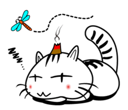 moxa-cat Bunta (English Vol.1) sticker #5985387