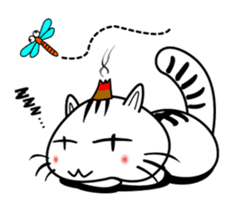 moxa-cat Bunta (English Vol.1) sticker #5985387