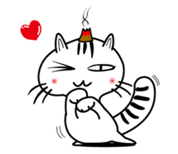 moxa-cat Bunta (English Vol.1) sticker #5985388