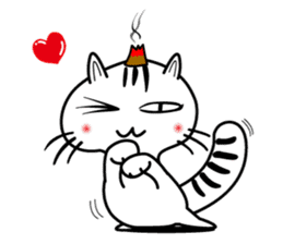 moxa-cat Bunta (English Vol.1) sticker #5985388
