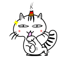 moxa-cat Bunta (English Vol.1) sticker #5985389