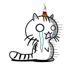 moxa-cat Bunta (English Vol.1) sticker #5985396