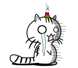 moxa-cat Bunta (English Vol.1) sticker #5985396