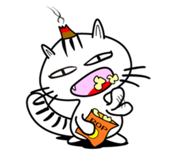 moxa-cat Bunta (English Vol.1) sticker #5985397