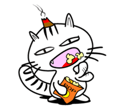 moxa-cat Bunta (English Vol.1) sticker #5985397