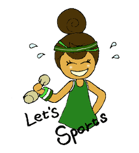 "Hula - ko" Style sticker #5985409