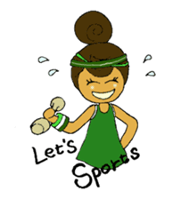 "Hula - ko" Style sticker #5985409