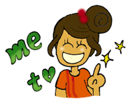 "Hula - ko" Style sticker #5985429